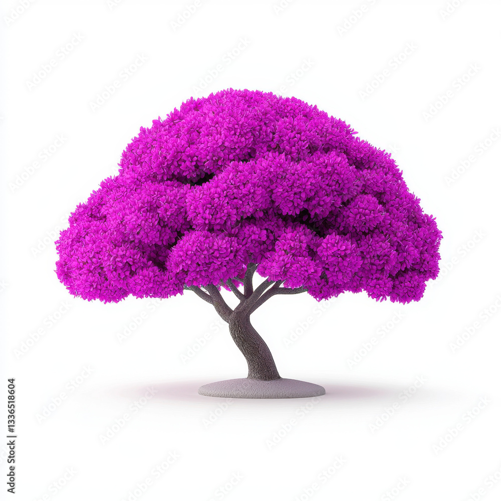 Poster Lush azalea bush captured in realistic photography with ample copy space for text presentation and creative design elements to enhance visual appeal