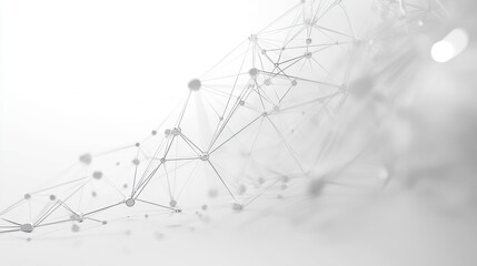 Abstract network connection graphic background