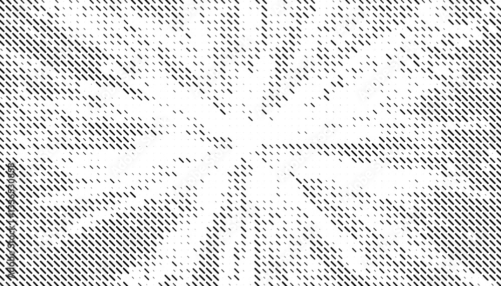 Poster black and white abstract lines pattern with circular effect for sporty background and jersey design.
