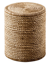 [Transparent Background PNG]Woven Rope Cylinder Decorative Furniture