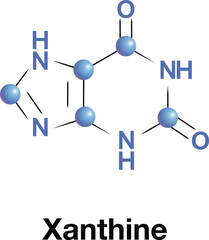 Xanthine is a drug precursor for human and animal medications, and is produced as a pesticide ingredient
