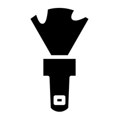 Beauty Brush Cosmetics Glyph Icon