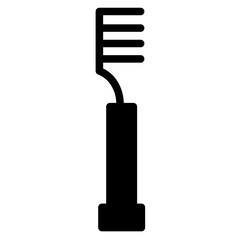 Brush Care Pet Glyph Icon