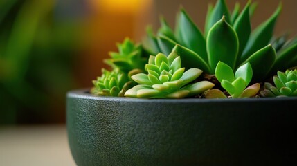 Succulent planter arrangement