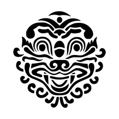 The traditional Korean Goblin (Dokkaebi) pattern, which wards off disasters and protects from hardships, applied to interior decorations, precious metals, tiles, umbrellas, ties, fabrics, package desi