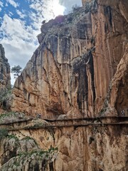 Towering Cliffs of Caminito del Rey
