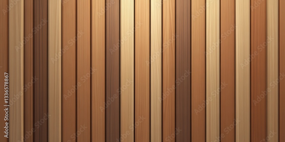 Poster wooden plank backdrop: a visually engaging array of vertically aligned wooden planks, showcasing a s