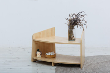 Discover a Modern Minimalist Corner Table that elevates your living space with style