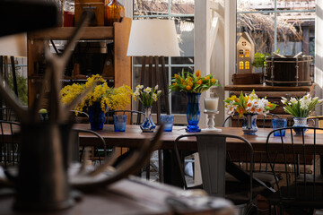 restaurant in the city