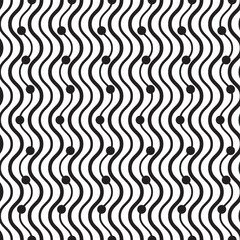 Dynamic Black and White Swirl Pattern Background