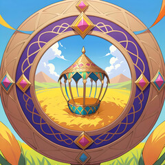 Happy baisakhi background