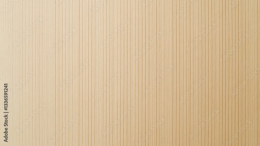 Poster a textured, light-colored surface featuring vertical lines, creating a subtle pattern that conveys s