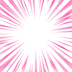 Comic Speed Line Pattern