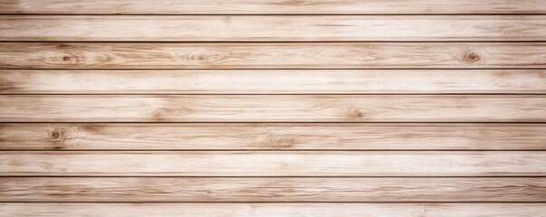 Fototapeta premium A textured wooden surface featuring light brown planks arranged horizontally, showcasing natural wood grain and variations.