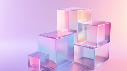 3D shape featuring stacked