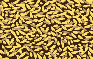 Gypsy pattern tribal ethnic motifs geometric seamless background. Doodle gypsy geometric shapes sprites tribal motifs clothing fabric textile print traditional design with triangles