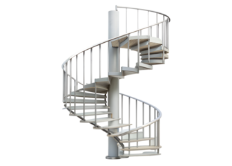 spiral staircase clipart image on transparent background