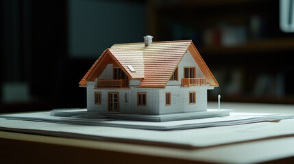 Architectural Model House: A Vision of Home