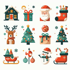 christmas, background, illustration, card, decoration, xmas, winter, greeting, design, holiday, celebration, white, vector, happy, art, banner, merry, graphic, abstract, tree, year, season, red, new, 