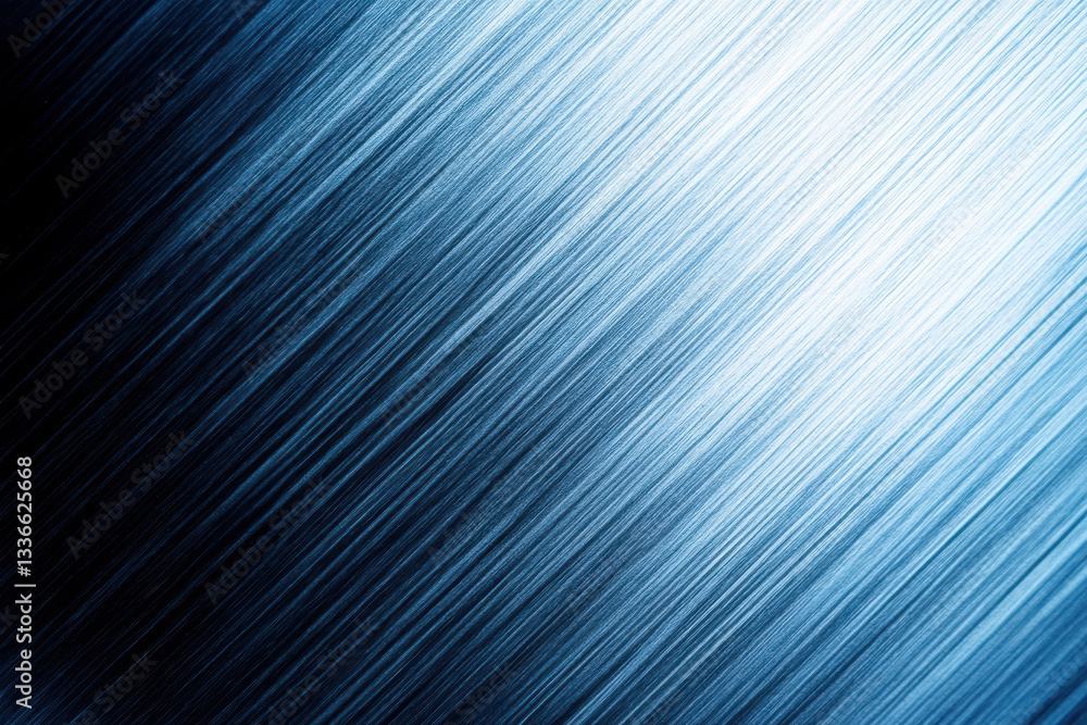 Poster dynamic metallic background with abstract chaotic patterns and brushed texture