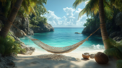 Crystal Clear Waters & Hammock Relaxation
