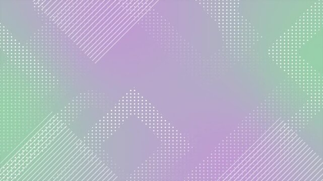 dual tone multiple circular dots moving with parallel lines halftone design loop able geometrical background