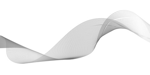 Glowing waveform frequency futuristic energy sound black gradient technology concept. Abstract background wave line in vector business texture. Pattern line blend curve flow futuristic background.