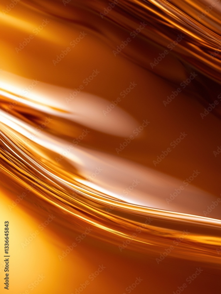 Poster abstract digital art piece that appears to be a close-up of a wave or a wave-like pattern. the backg