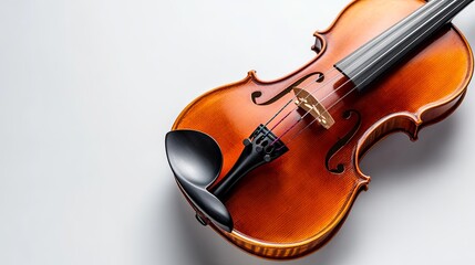 Fototapeta premium Violin on isolated background 