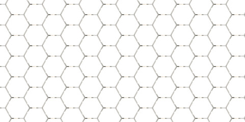 Naklejka premium Abstract white honeycomb with hexagons. Abstract hexagon polygonal pattern design background. seamless bright white abstract grid emboss business science polygonal background. 
