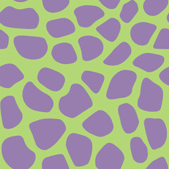 Abstract modern giraffe seamless pattern. Animals trendy background. Colorful decorative vector stock illustration for print, card, postcard, fabric, textile. Modern ornament of stylized skin.