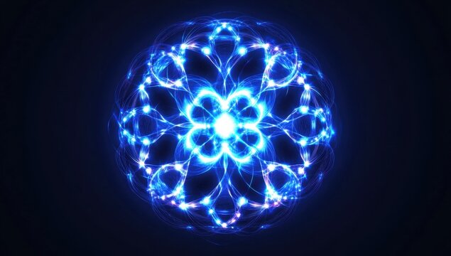 abstract blue background