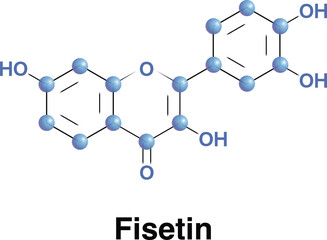 Fisetin is a plant flavonol from the flavonoid group of polyphenols. It serves as a yellow pigment.