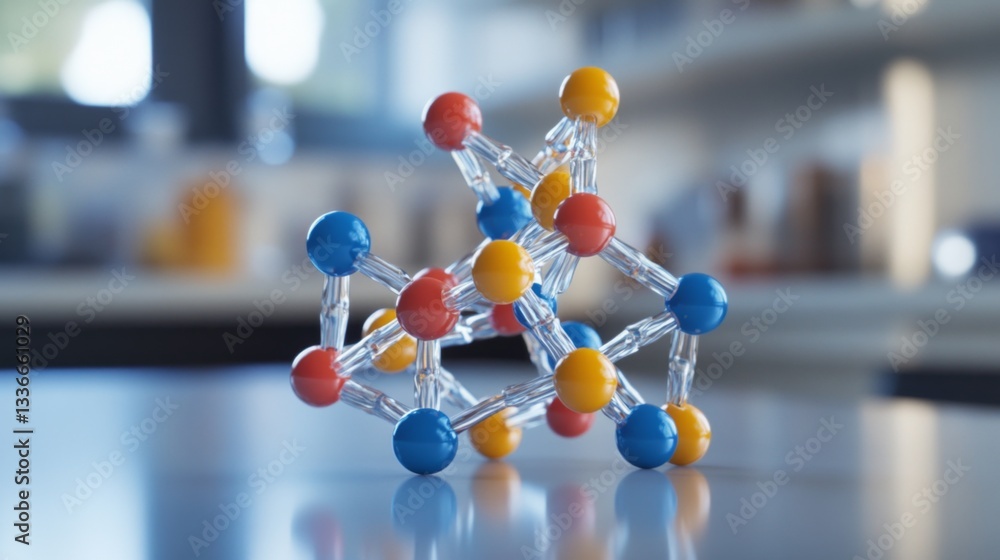 Poster exploring advanced dna molecule models modern lab scientific visualization innovative environment cl
