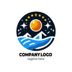 Professional business logo with modern branding concept corporate identity and innovative emblem perfect for startup branding and financial success strategies
