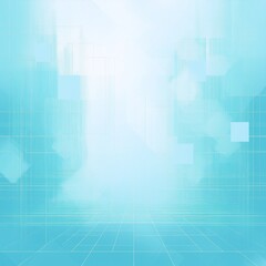 Fototapeta premium abstract digital business technology square shapes, technology concept background with copy space