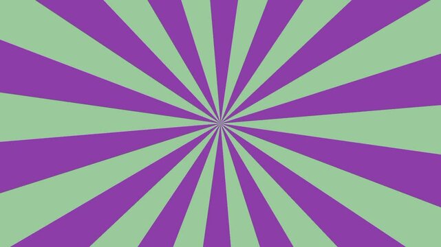 groovy 70s background with twisted sunburst. illustration