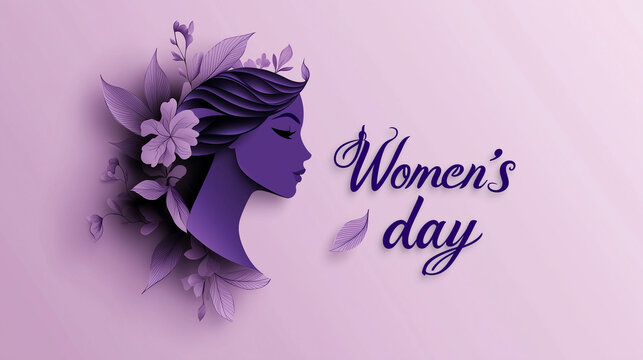 purple woman logo 