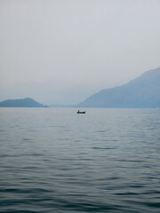 Obraz premium boat on the sea