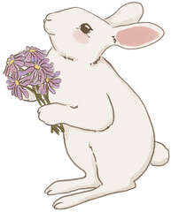 a bunny illustration