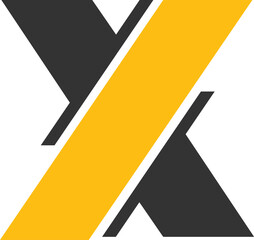 Letter X logo design