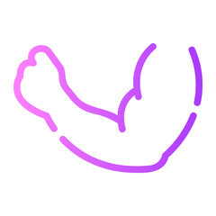 strength gradient icon