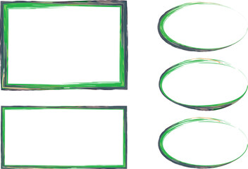 green gray black colorful art sketchy abstract frames