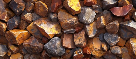 Rough stone texture, earth tones, close-up