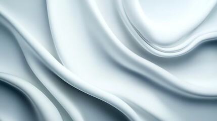 Blurred white curtains with soft ambient light, dreamy and elegant