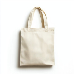 Modern eco-friendly tote bag in realistic photography highlighting its practical use for shopping and daily errands while emphasizing sustainable and environmentally friendly choices