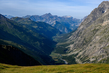 The Val Ferret in Italy's Aosta Valley, Europe.