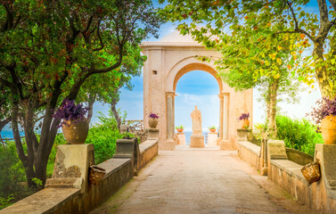 Ravello village, Amalfi coast of Italy