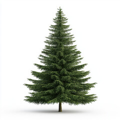 Fototapeta premium A majestic pine tree captured in stunning realistic photography with ample copy space for text, showcasing natural beauty and serenity in a forested landscape