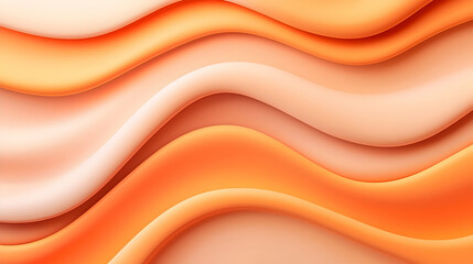Fototapeta premium Abstract Orange and Yellow Gradient Wave Background